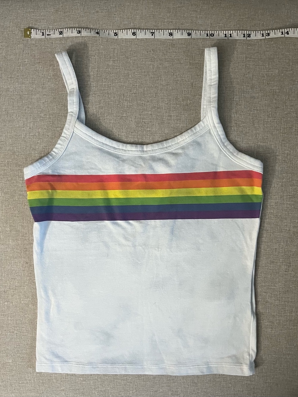 Abercrombie & Fitch rainbow tank top